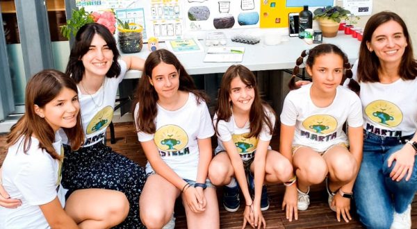 Technovation Girls Challenge team.